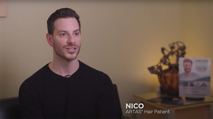 Hair Restoration With ARTAS®: Nico’s Patient Journey