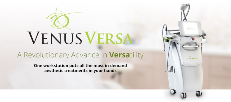 Venus Versa FDA-Cleared Skin Rejuvenation and Hair Removal